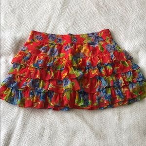 Ruffled Abercrombie and Fitch skirt
